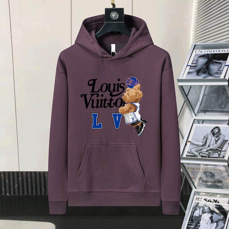 Louis Vuitton men hoodies-LV8104H